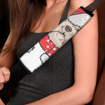 Santa Shih Tzu Print Car Seat Belt Covers