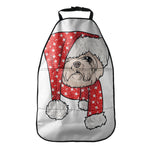 Santa Shih Tzu Print Car Seat Organizers