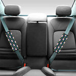 Santa Snowman Pattern Print Car Seat Belt Covers