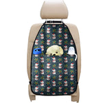 Santa Snowman Pattern Print Car Seat Organizers