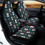 Santa Snowman Pattern Print Universal Fit Car Seat Covers