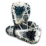 Satan Goat Skull Symbol Print Boxing Gloves