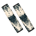 Satan Goat Skull Symbol Print Car Seat Belt Covers