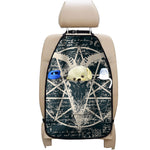 Satan Goat Skull Symbol Print Car Seat Organizers