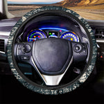 Satan Goat Skull Symbol Print Car Steering Wheel Cover