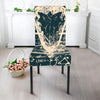 Satan Goat Skull Symbol Print Dining Chair Slipcover