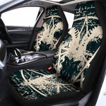 Satan Goat Skull Symbol Print Universal Fit Car Seat Covers