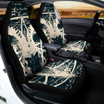 Satan Goat Skull Symbol Print Universal Fit Car Seat Covers