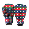 Scandinavian Christmas Pattern Print Boxing Gloves