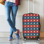 Scandinavian Christmas Pattern Print Luggage Cover