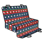 Scandinavian Christmas Pattern Print Pet Car Back Seat Cover