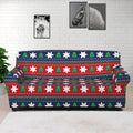 Scandinavian Christmas Pattern Print Sofa Cover