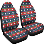 Scandinavian Christmas Pattern Print Universal Fit Car Seat Covers