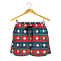 Scandinavian Christmas Pattern Print Women's Shorts
