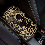 Scandinavian Viking Dragon Print Car Center Console Cover