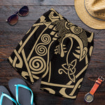 Scandinavian Viking Dragon Print Men's Shorts