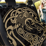 Scandinavian Viking Dragon Print Pet Car Back Seat Cover