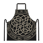 Scandinavian Viking Symbol Print Apron