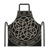 Scandinavian Viking Symbol Print Apron