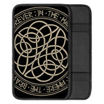 Scandinavian Viking Symbol Print Car Center Console Cover