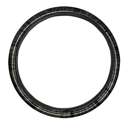 Scandinavian Viking Symbol Print Car Steering Wheel Cover