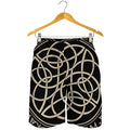 Scandinavian Viking Symbol Print Men's Shorts