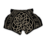 Scandinavian Viking Symbol Print Muay Thai Boxing Shorts