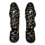 Scandinavian Viking Symbol Print Muay Thai Shin Guard