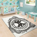 Scandinavian Yggdrasil Print Area Rug