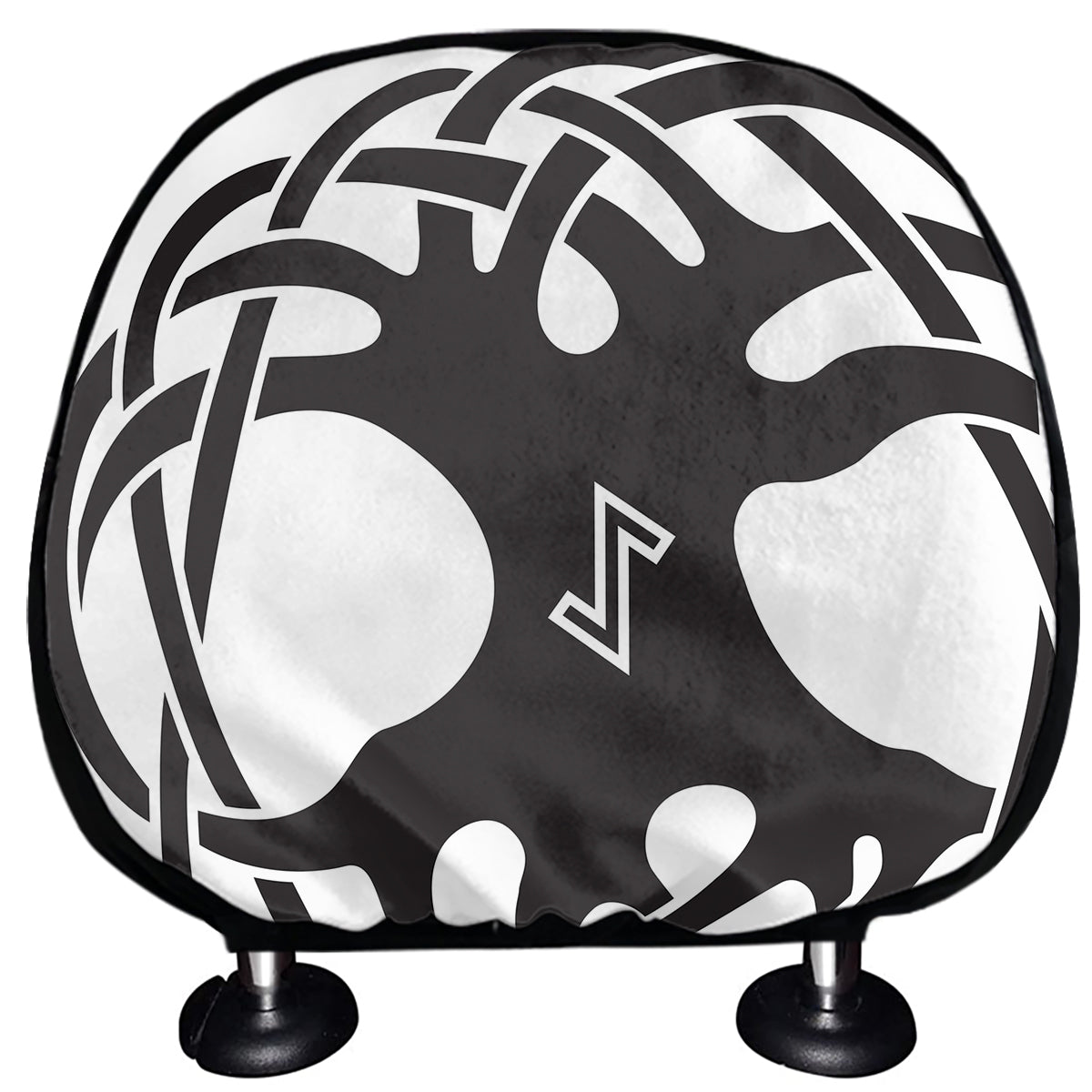 Scandinavian Yggdrasil Print Car Headrest Covers