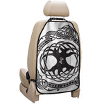Scandinavian Yggdrasil Print Car Seat Organizers