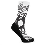 Scandinavian Yggdrasil Print Crew Socks