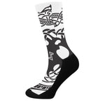Scandinavian Yggdrasil Print Crew Socks