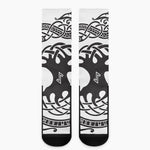 Scandinavian Yggdrasil Print Crew Socks