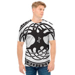 Scandinavian Yggdrasil Print Men's T-Shirt