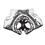 Scandinavian Yggdrasil Print Muay Thai Boxing Shorts