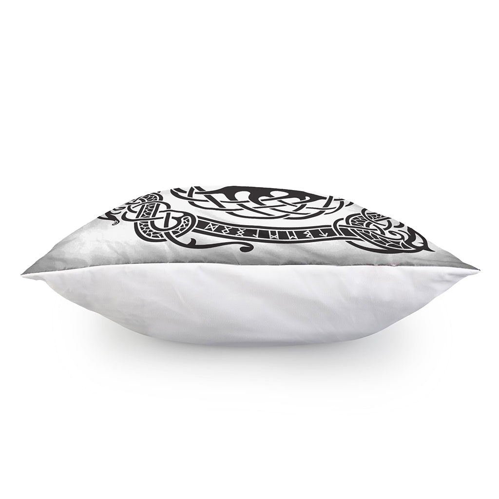 Scandinavian Yggdrasil Print Pillow Cover