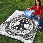 Scandinavian Yggdrasil Print Quilt