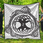 Scandinavian Yggdrasil Print Quilt