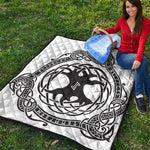 Scandinavian Yggdrasil Print Quilt