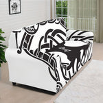 Scandinavian Yggdrasil Print Sofa Cover