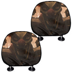 Scary Clown Print Car Headrest Covers
