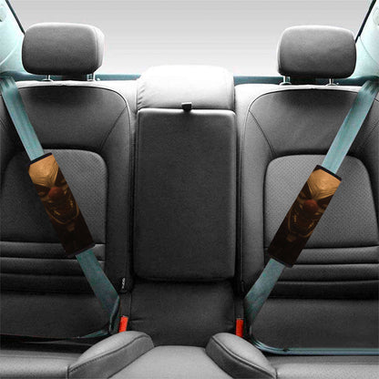 Scary Clown Print Car Seat Belt Covers