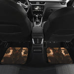 Scary Clown Print Front and Back Car Floor Mats