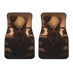 Scary Clown Print Front Car Floor Mats
