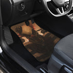 Scary Clown Print Front Car Floor Mats