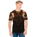 Scary Clown Print Men's T-Shirt