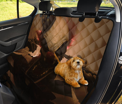 Scary Clown Print Pet Car Back Seat Cover
