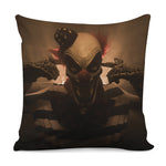 Scary Clown Print Pillow Cover