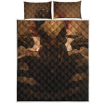Scary Clown Print Quilt Bed Set